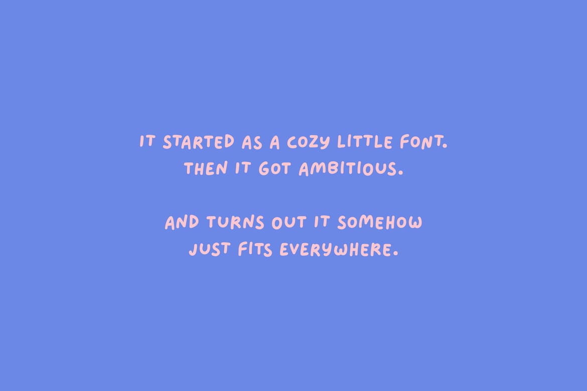 Blanket Burrito — Handwritten Font
