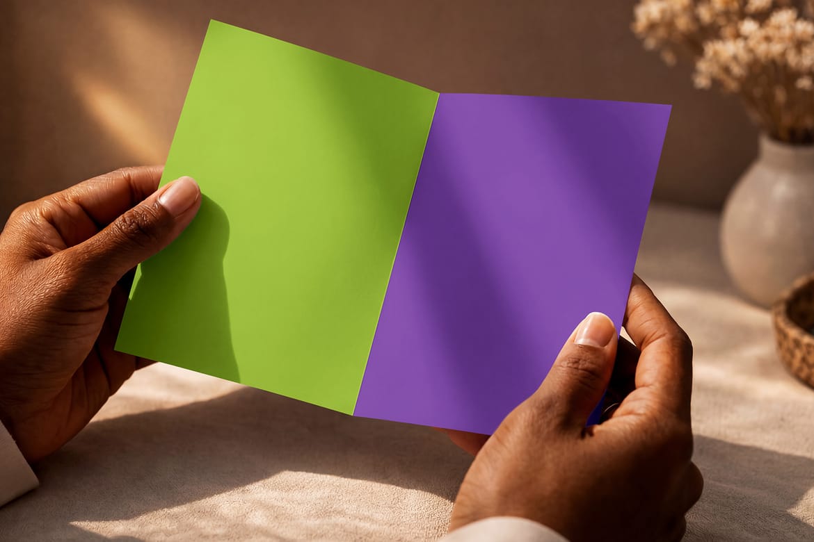 Postcard Mockup