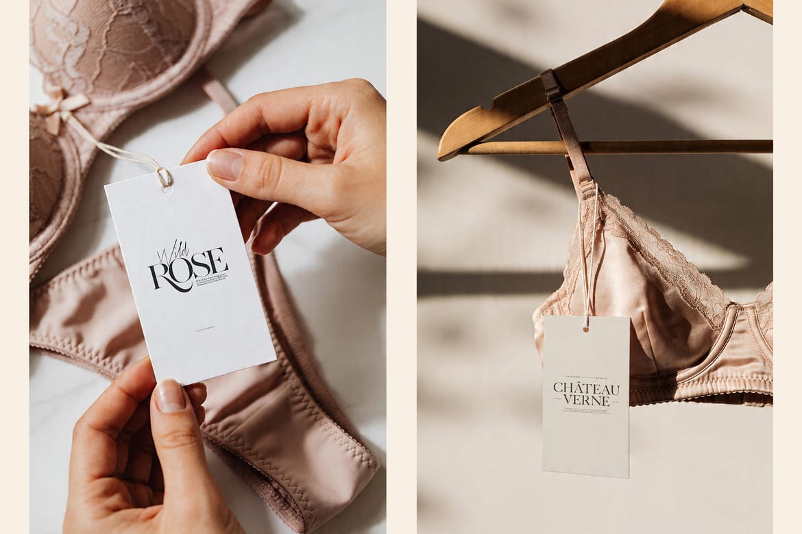Lingerie Branding Mockups