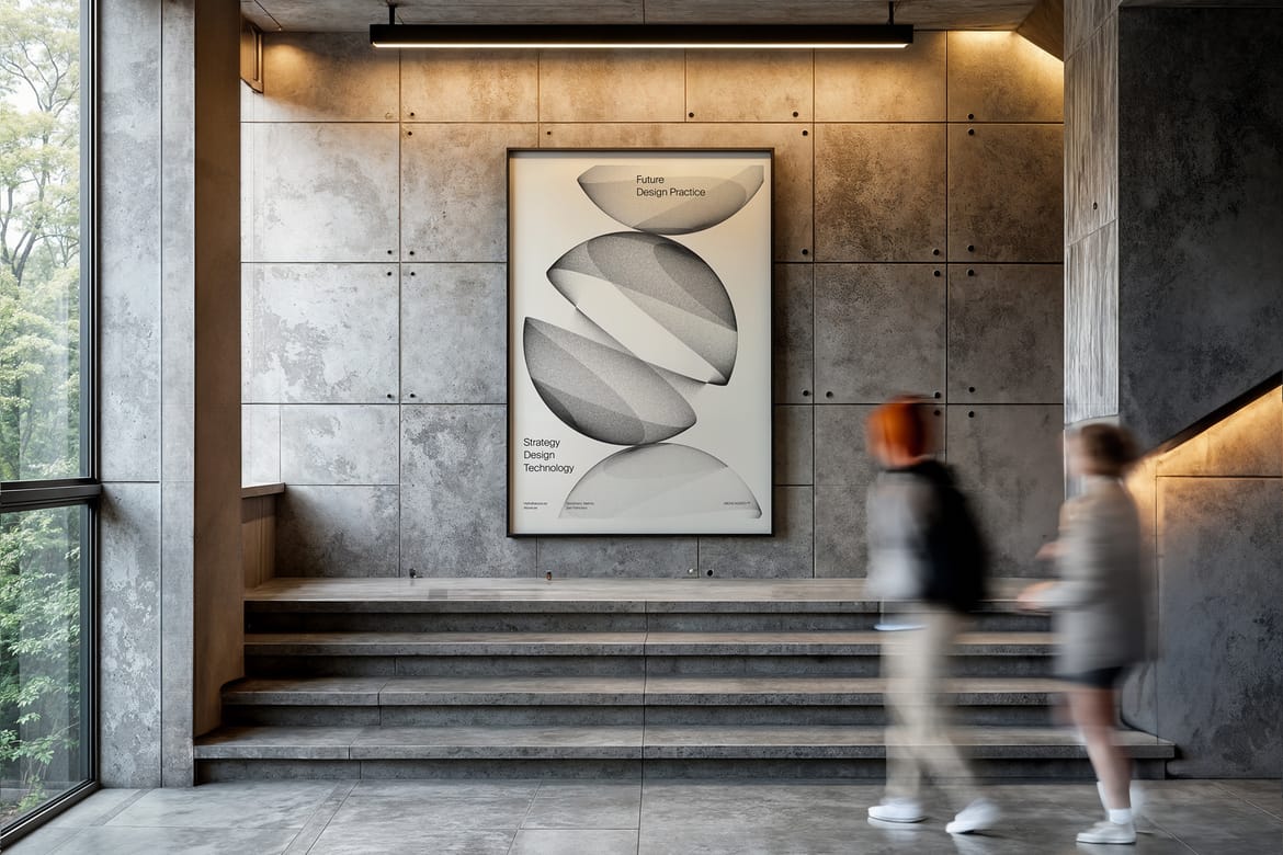 Underground Wall Poster Mockups
