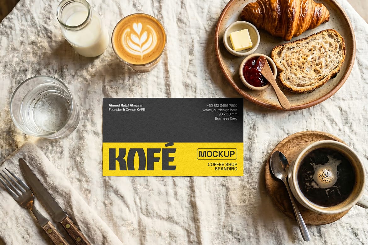 Coffee Shop Branding Mockup Bundle