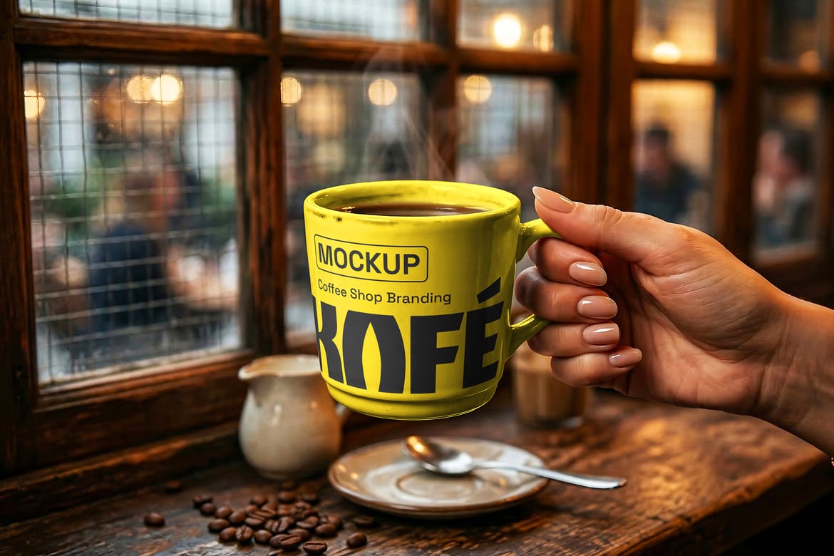 Coffee Shop Branding Mockup Bundle