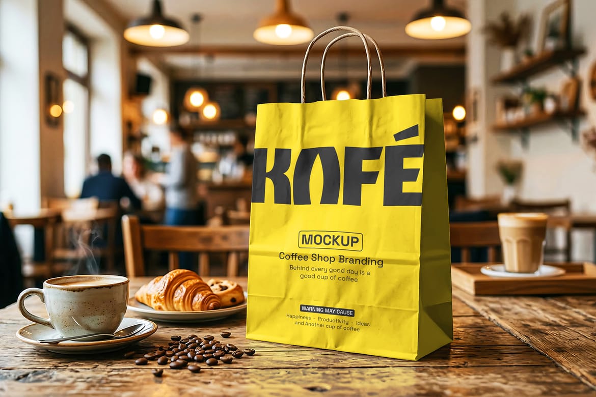 Coffee Shop Branding Mockup Bundle
