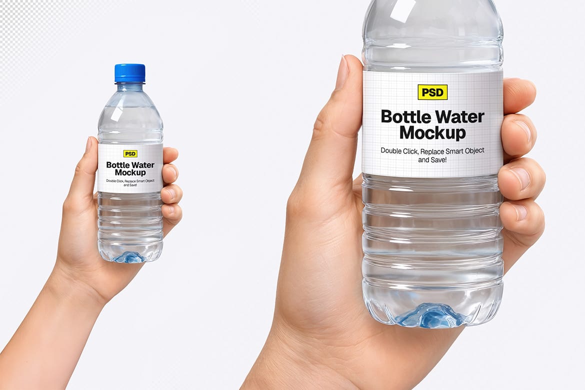 Hand-Held Product & Device Mockup Bundle – 12 PSD Scenes