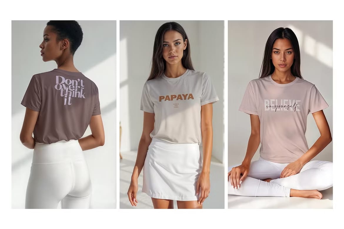 TShirt Mockups Sunny Studio