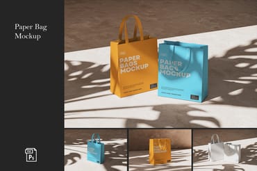 Paper Bag Mockup