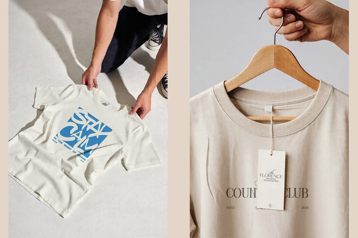 T-Shirt Branding Mockups