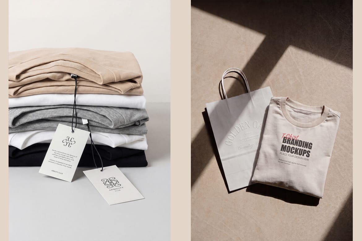 T-Shirt Branding Mockups
