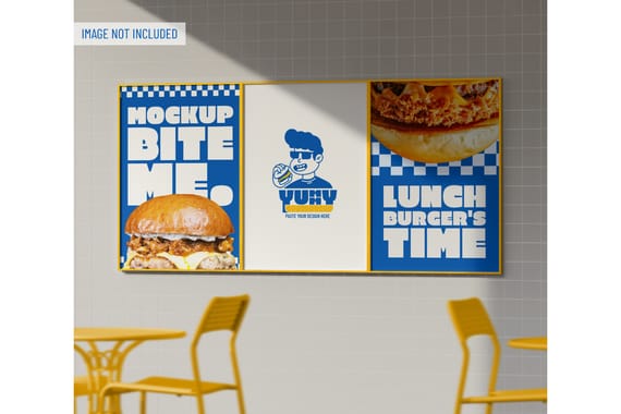 Fast Food Branding Scene Mockup