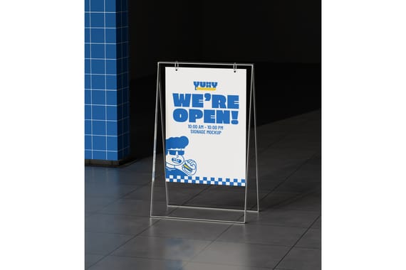 Fast Food Branding Scene Mockup