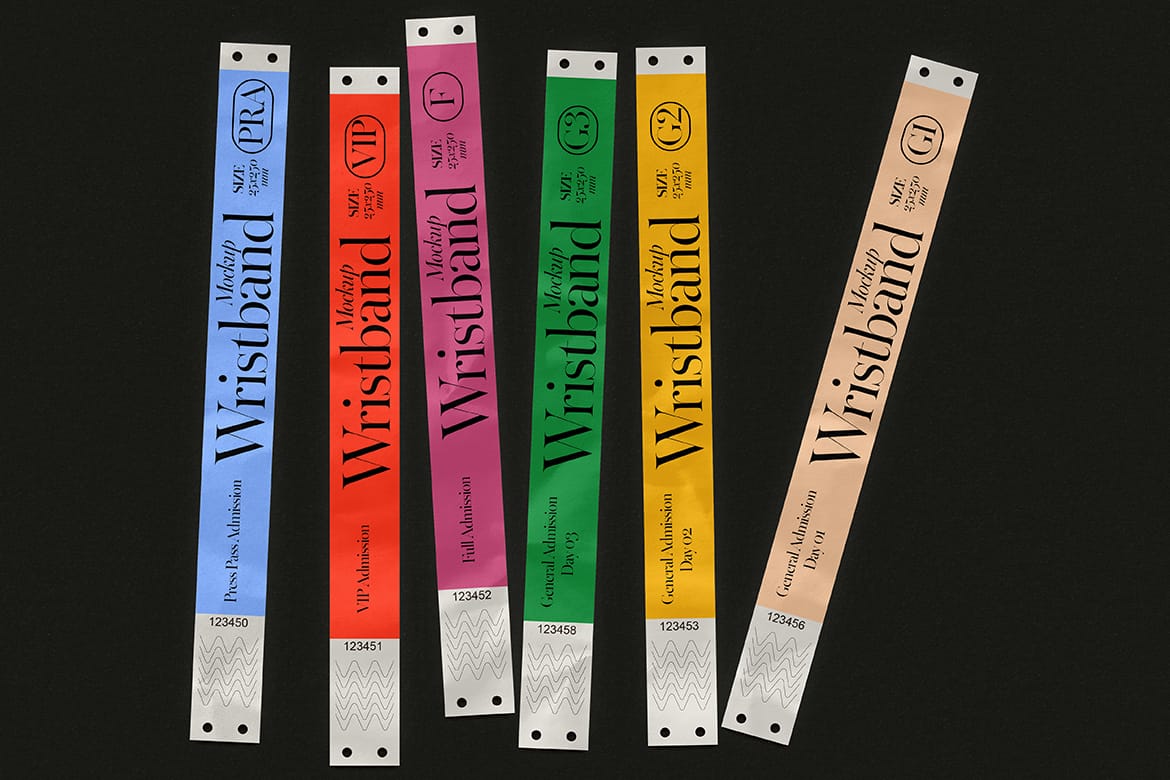 Wristband Mockups