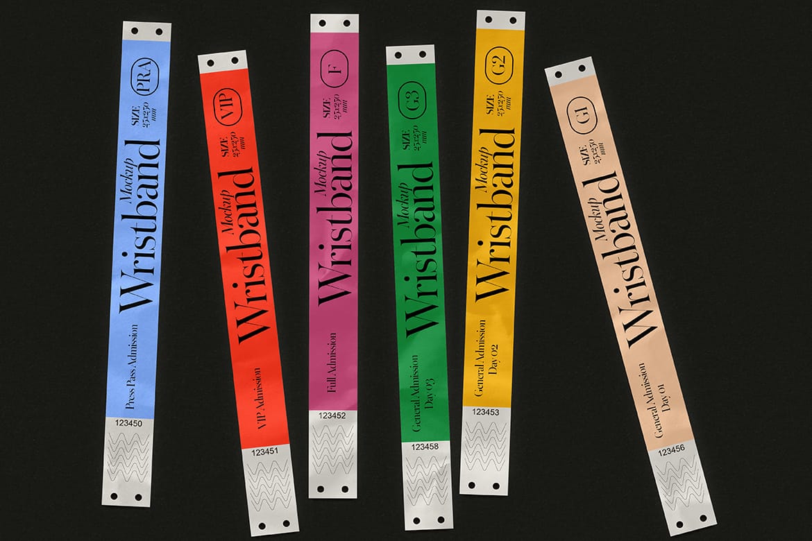 Wristband Mockups