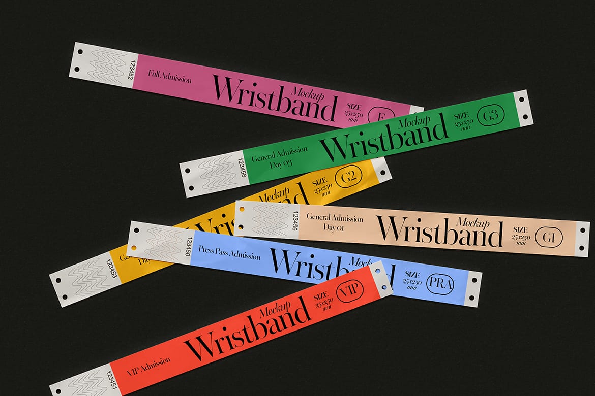 Wristband Mockups