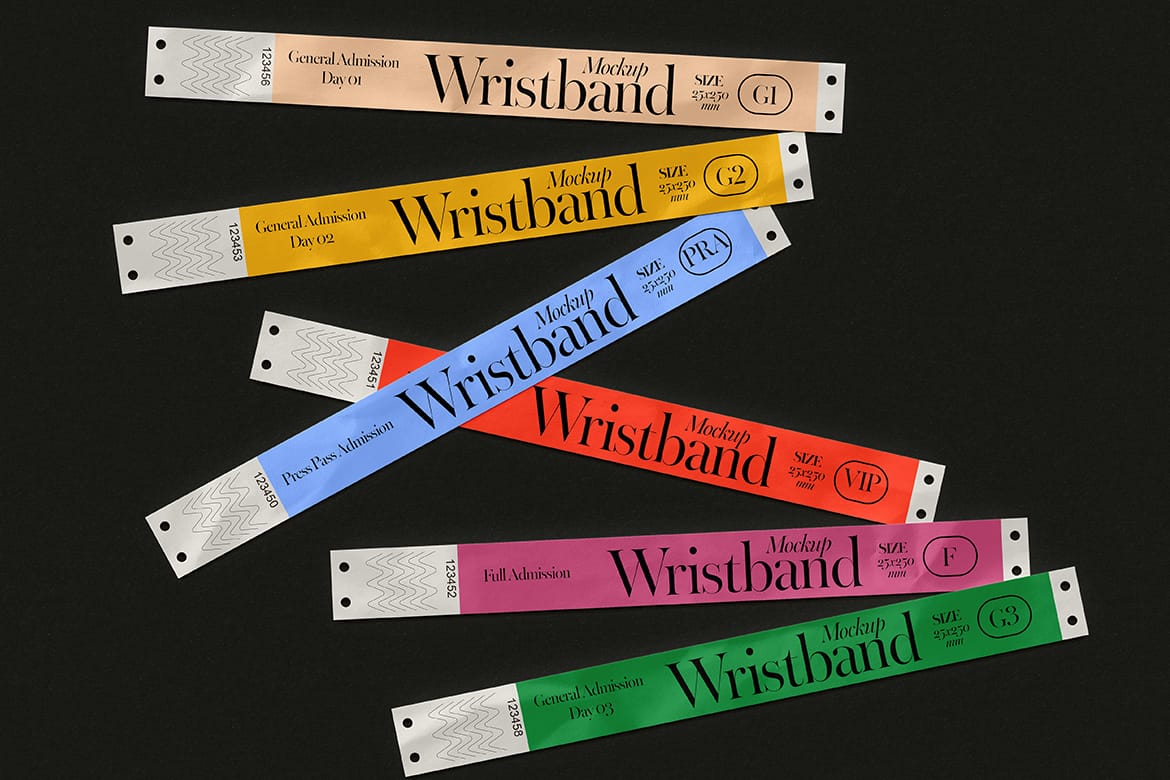 Wristband Mockups