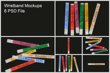 Wristband Mockups