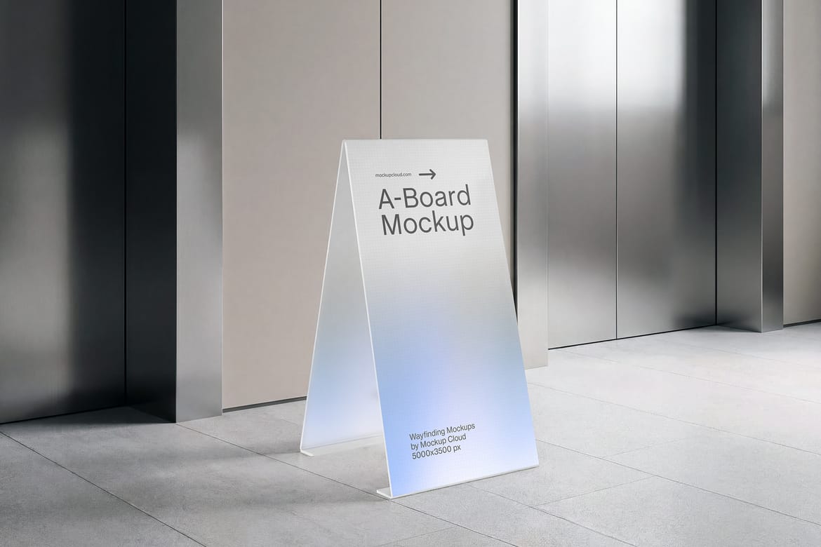 Wayfinding & Signage Branding Mockups / Mark Series