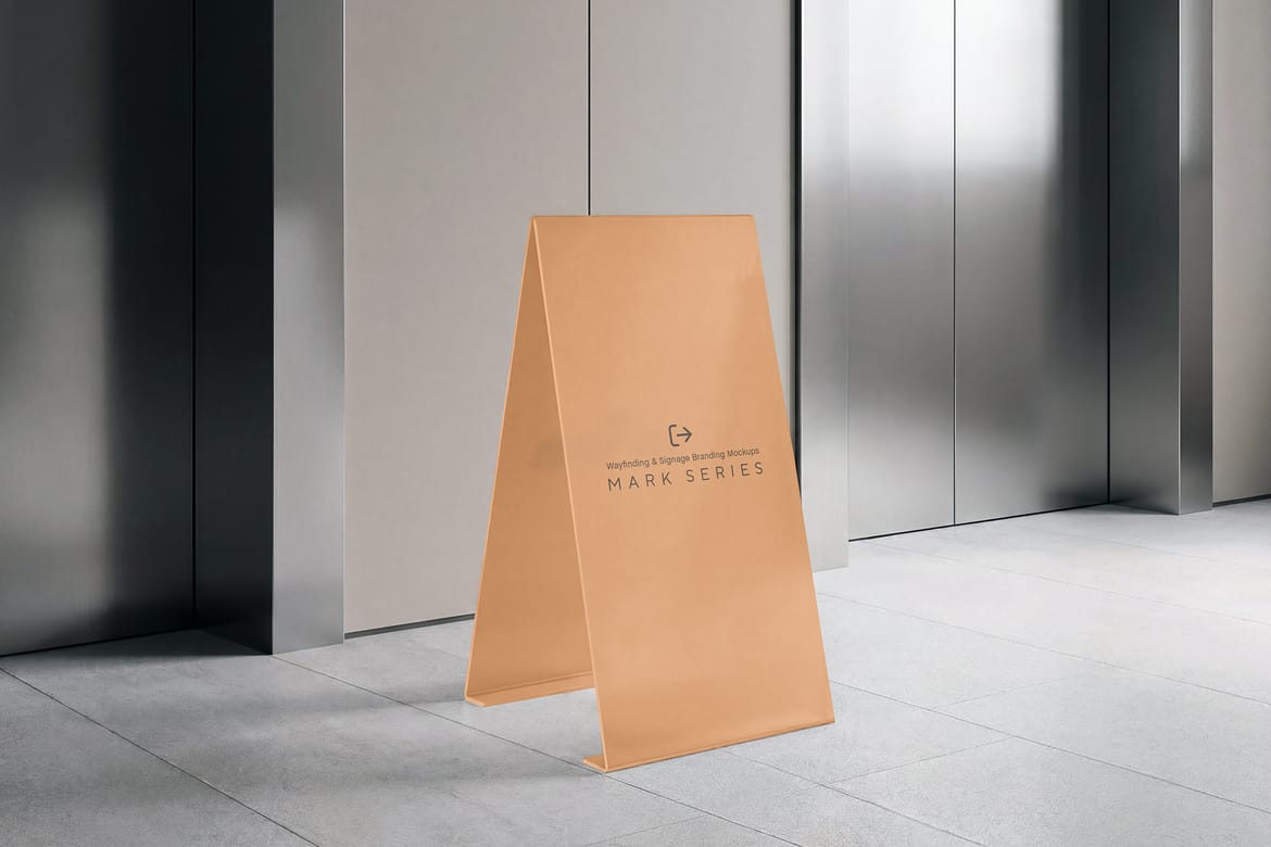 Wayfinding & Signage Branding Mockups / Mark Series