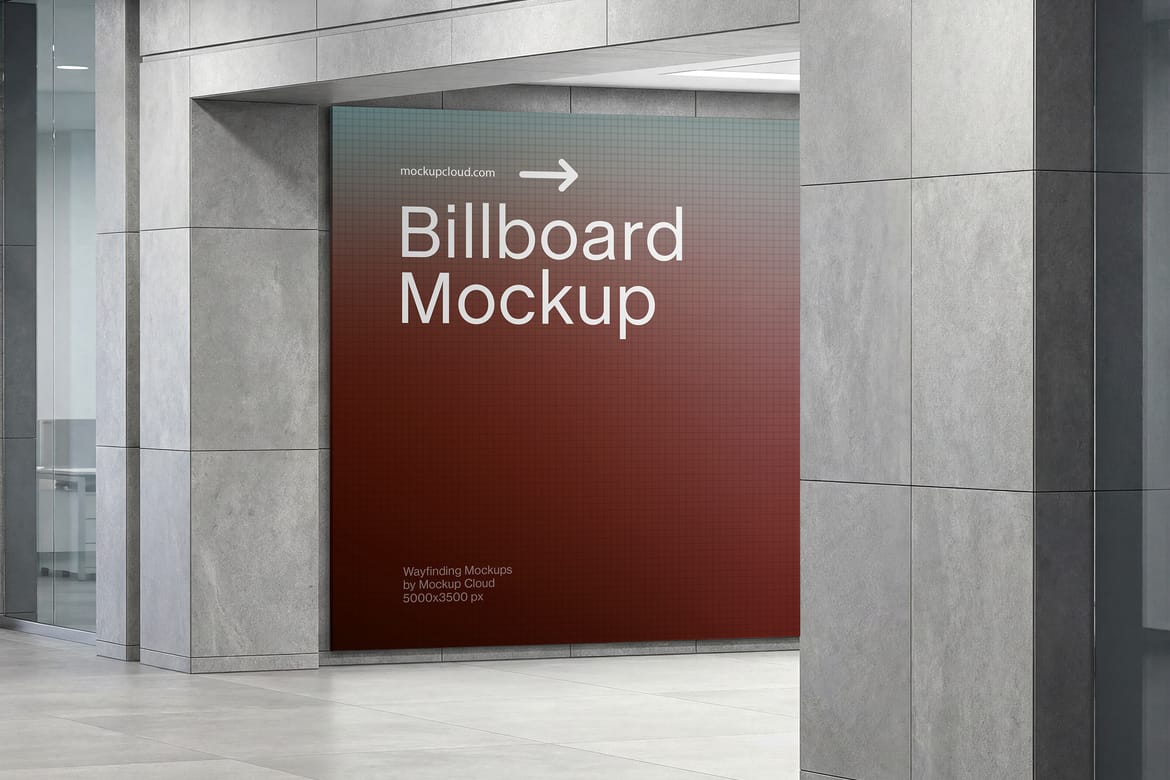 Wayfinding & Signage Branding Mockups / Mark Series