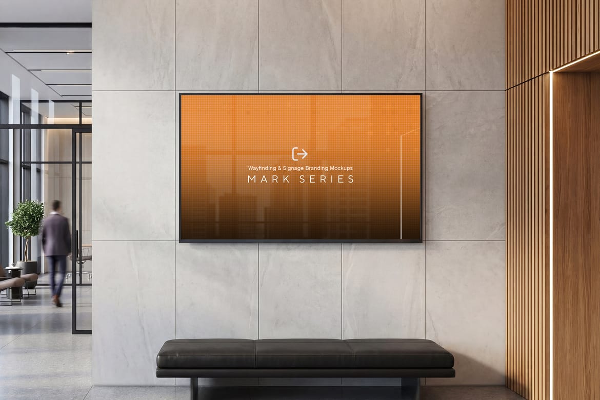Wayfinding & Signage Branding Mockups / Mark Series
