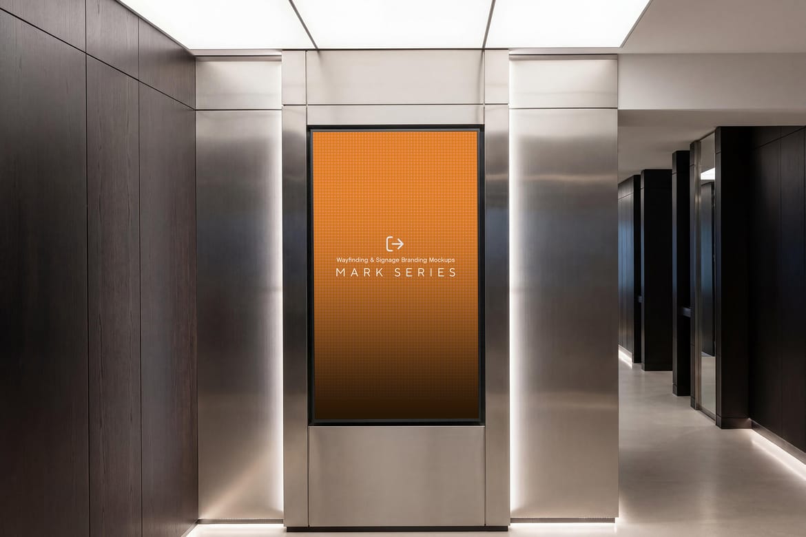 Wayfinding & Signage Branding Mockups / Mark Series