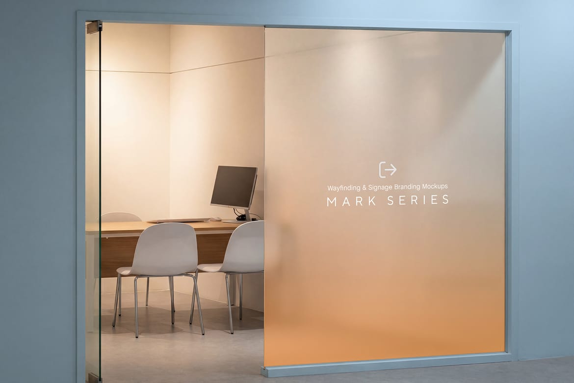 Wayfinding & Signage Branding Mockups / Mark Series