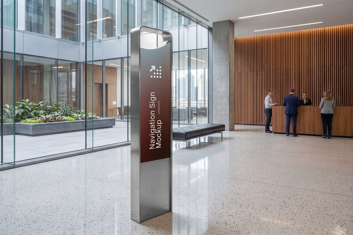 Wayfinding & Signage Branding Mockups / Mark Series