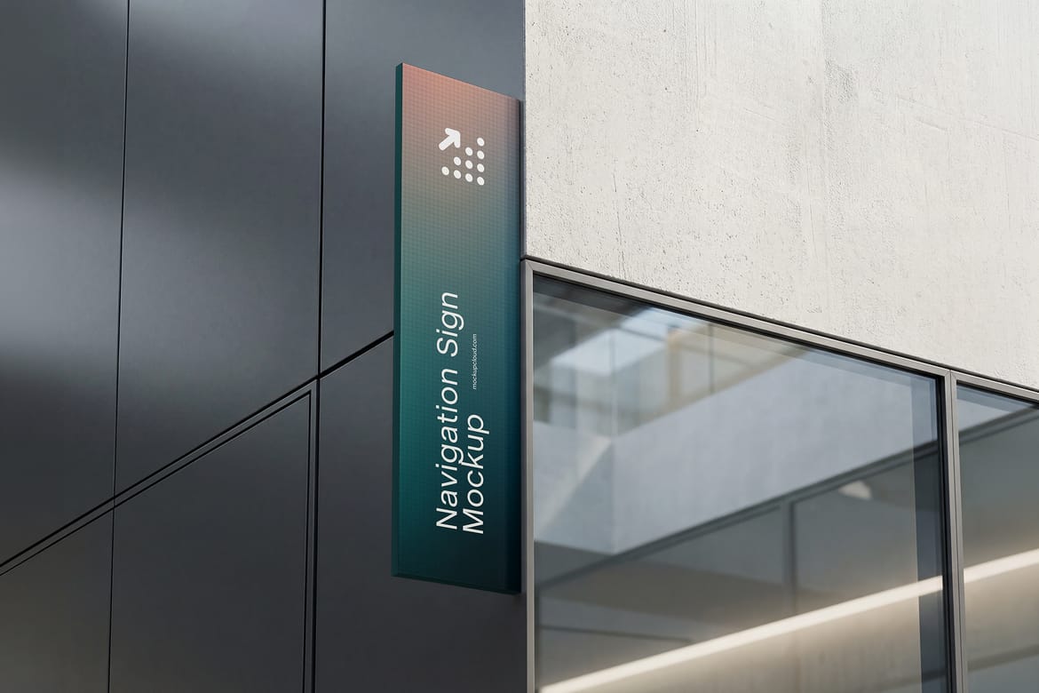 Wayfinding & Signage Branding Mockups / Mark Series