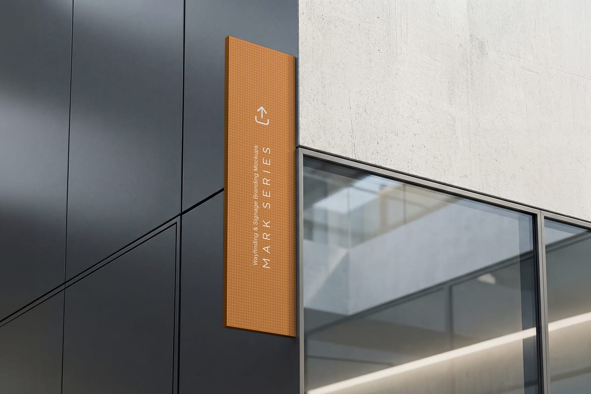 Wayfinding & Signage Branding Mockups / Mark Series