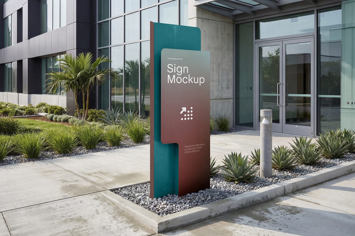 Wayfinding & Signage Branding Mockups / Mark Series