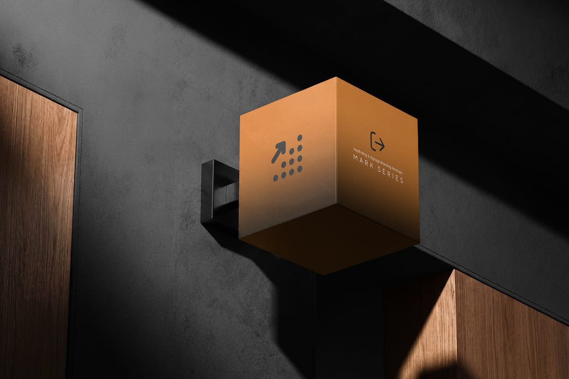 Wayfinding & Signage Branding Mockups / Mark Series
