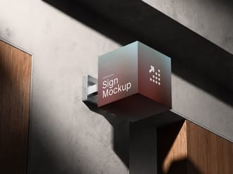 Navigation Sign Mockup / Mark Series 06