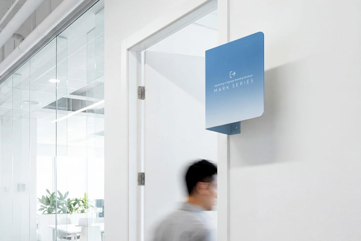 Wayfinding & Signage Branding Mockups / Mark Series