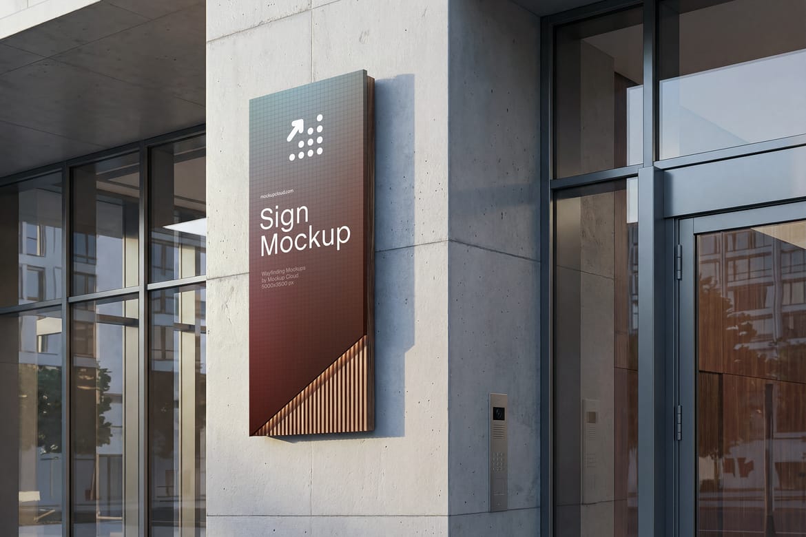 Wayfinding & Signage Branding Mockups / Mark Series