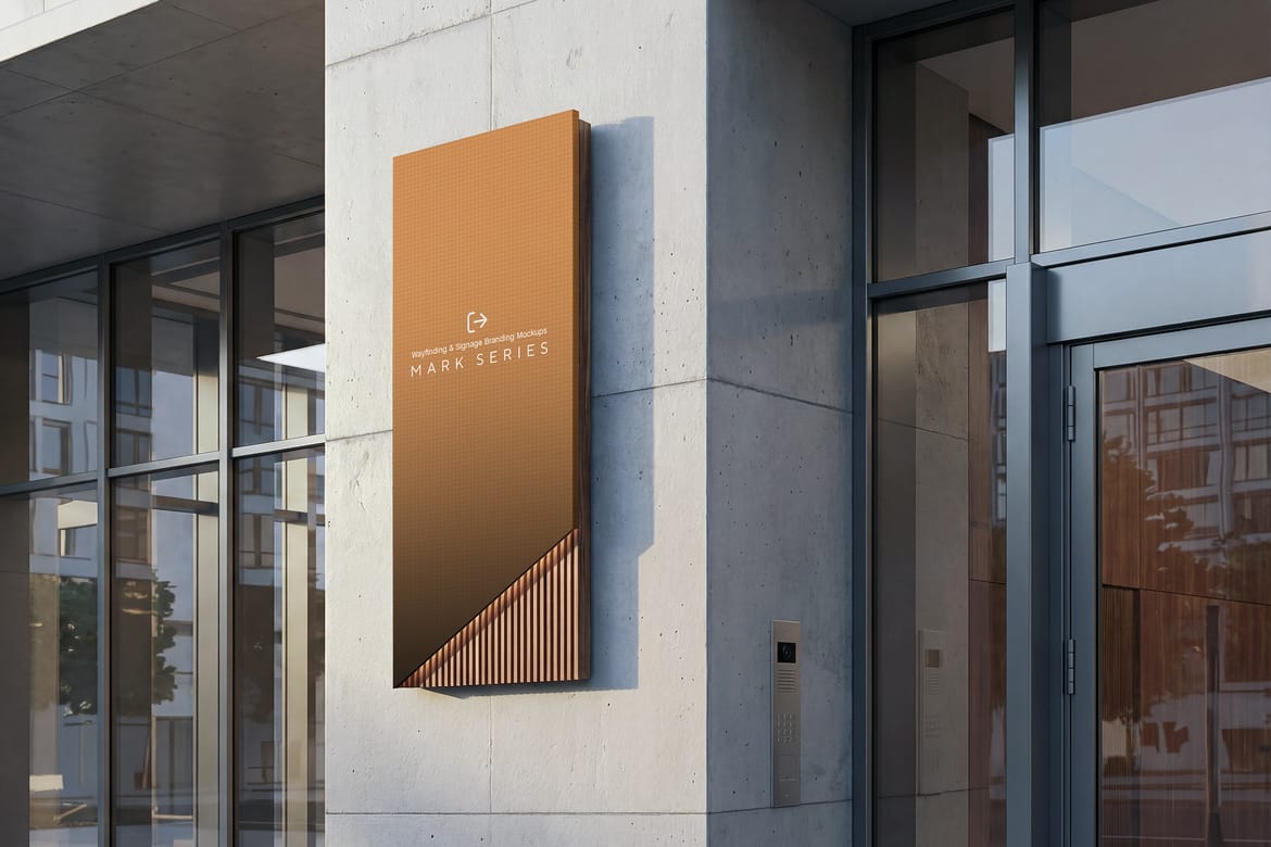 Wayfinding & Signage Branding Mockups / Mark Series