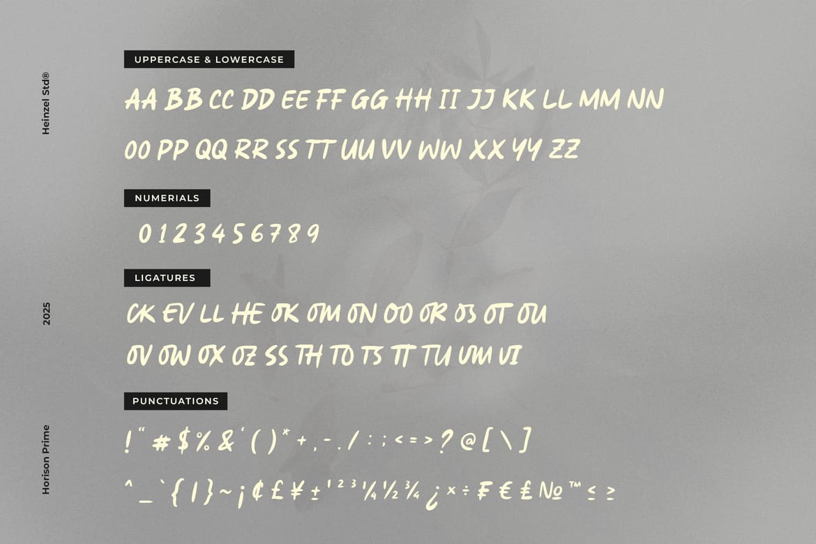 Horison Prime Handwritten Font
