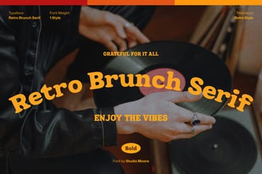 Retro Brunch Serif