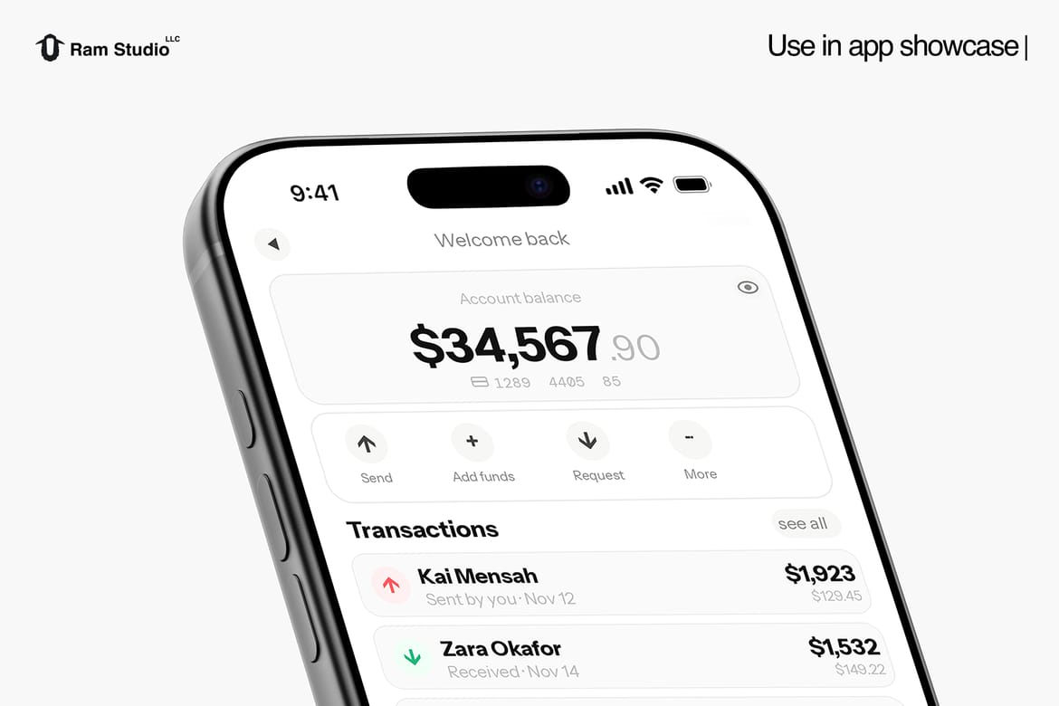 Close-up iPhone 17 Pro Max Mockup