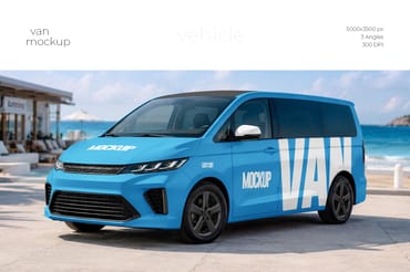 Van Mockup Set