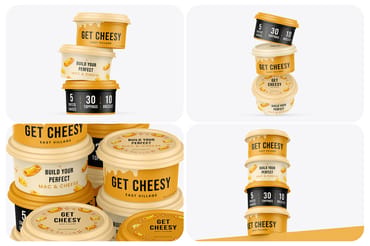 Food Container Mockup Set
