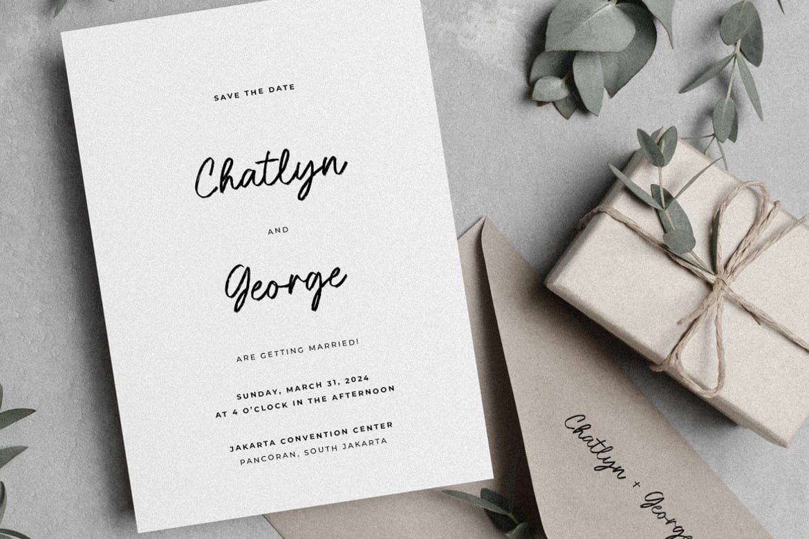 Brittney and Jasmine Brush Font