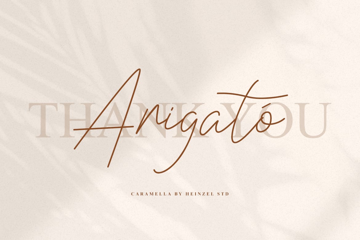 Caramella Modern Script Font