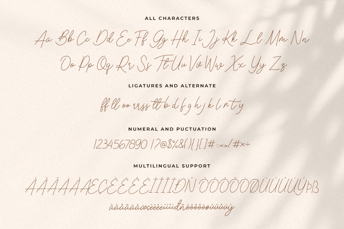 Caramella Modern Script Font