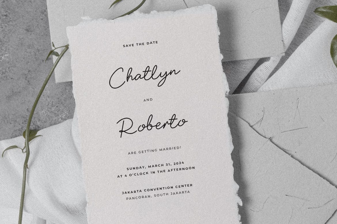 Soul Of You Modern Script Font