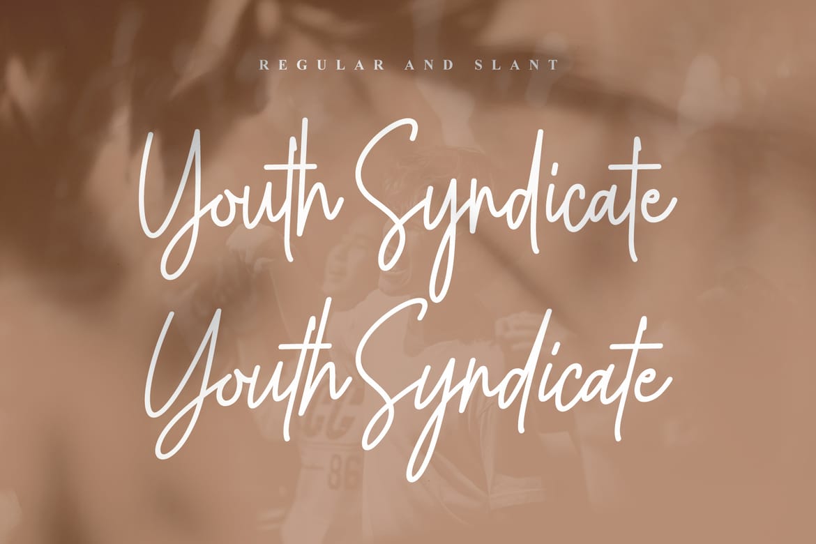 Youth Syndicate - Modern Handwritten Font