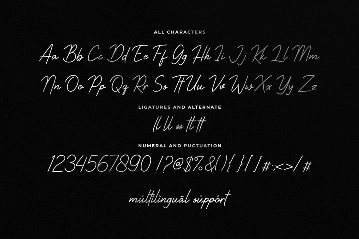 Rocketto Modern Signature Script Font
