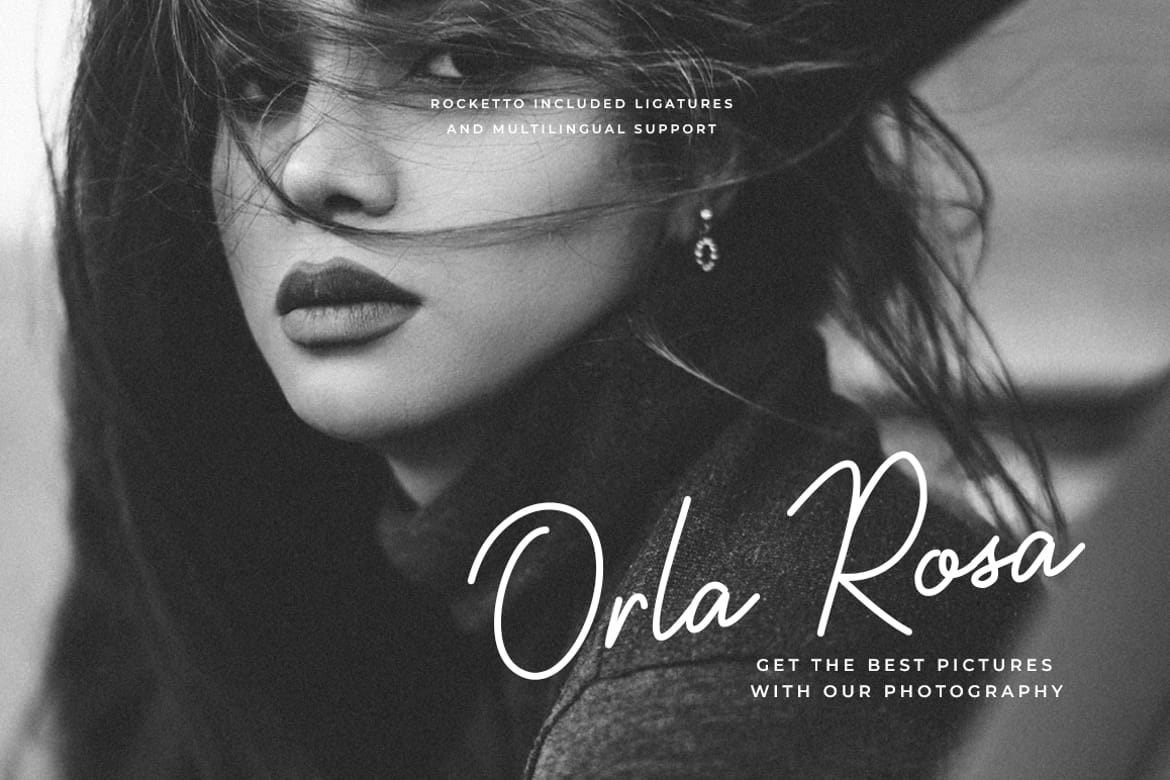Rocketto Modern Signature Script Font