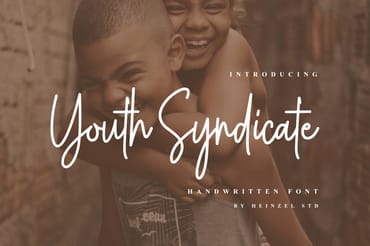 Youth Syndicate - Modern Handwritten Font