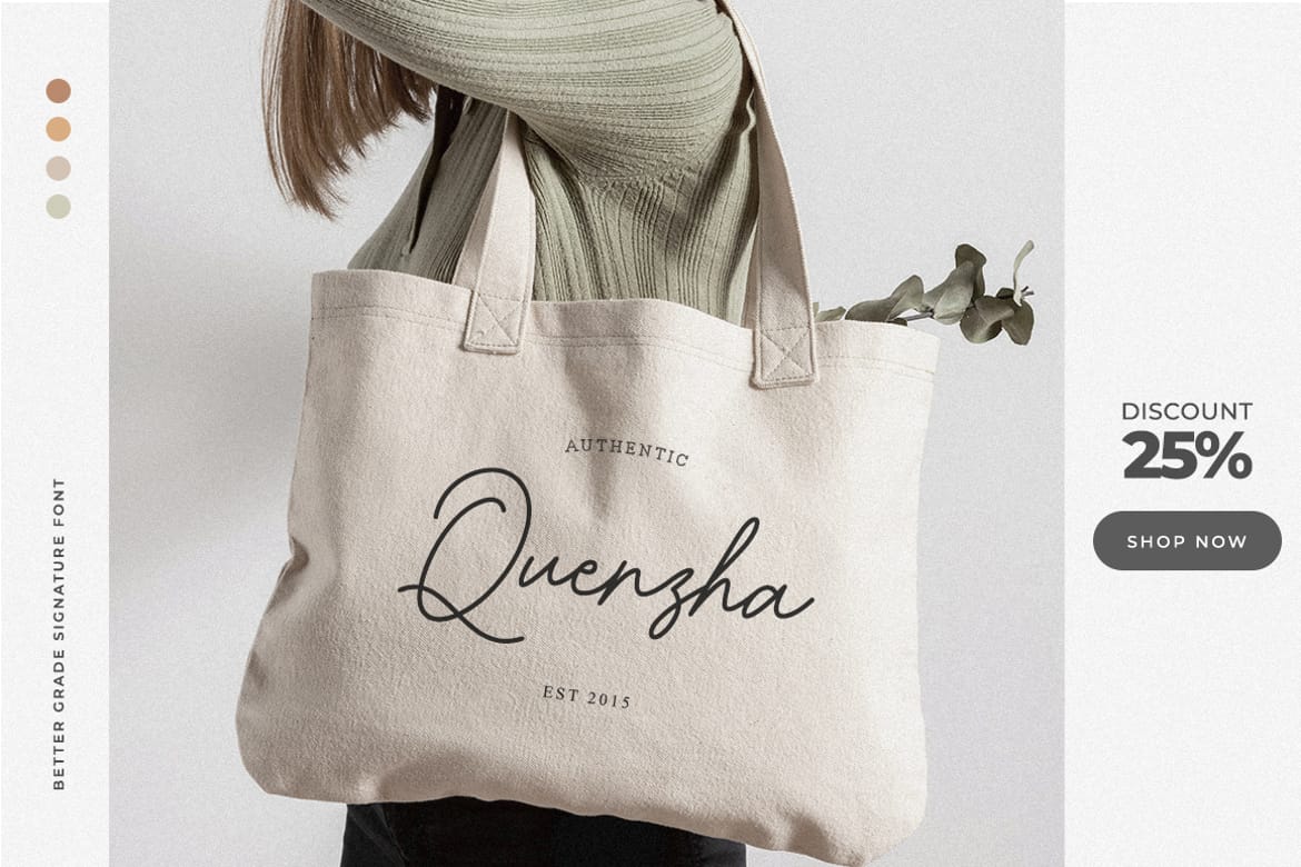 Better Grade Modern Signature Font