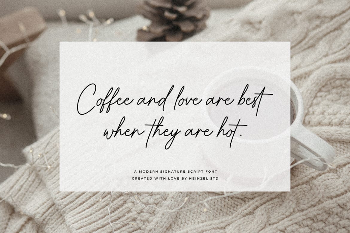 Better Grade Modern Signature Font