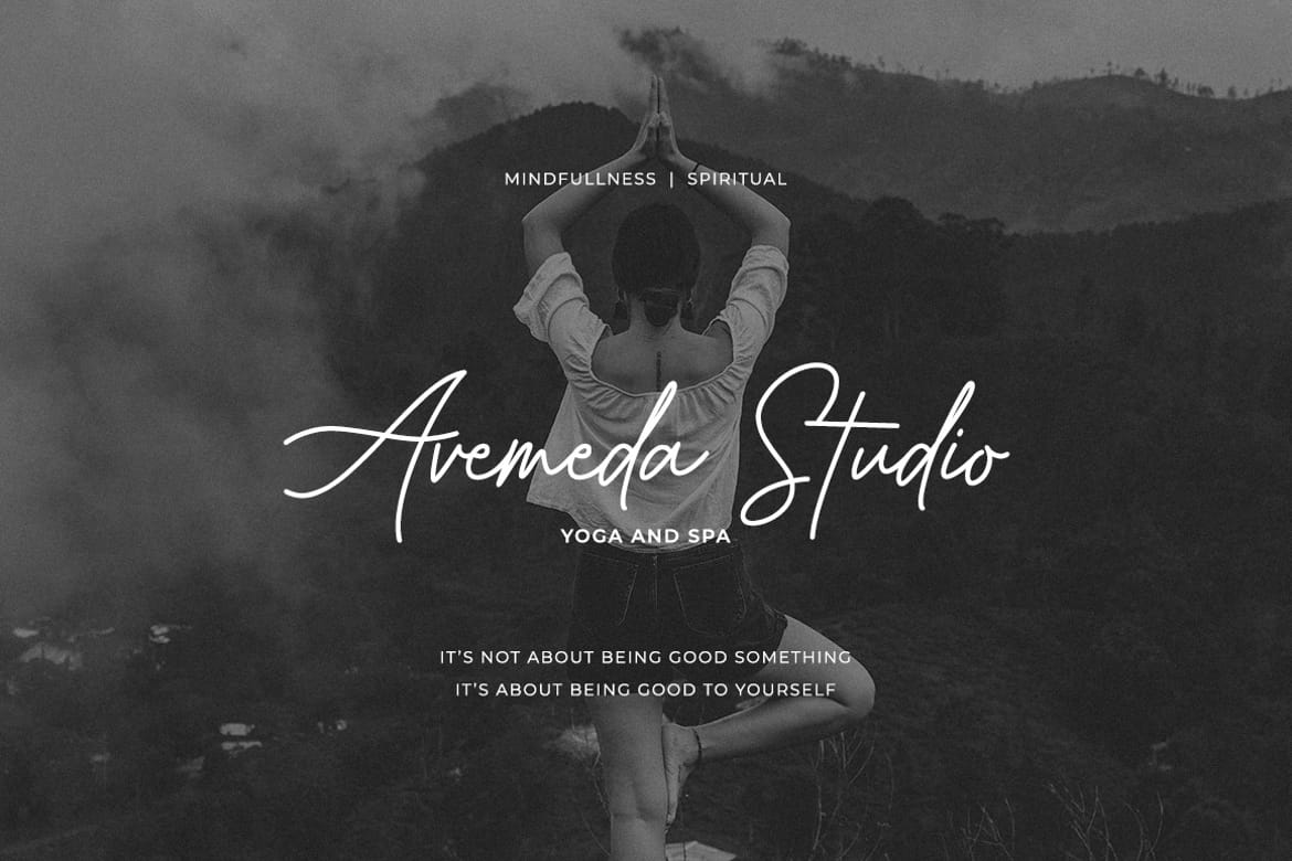 Better Grade Modern Signature Font